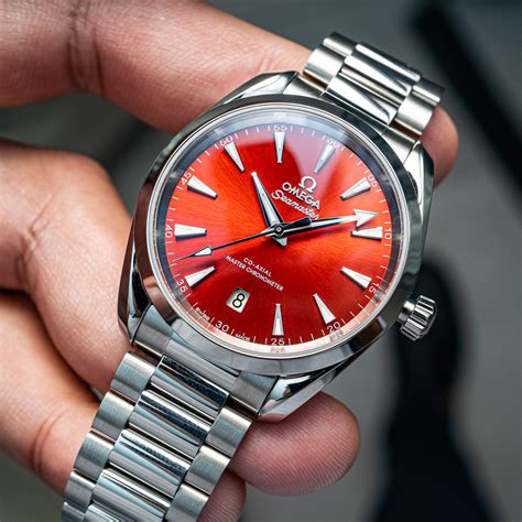 omega seamaster red blue|omega seamaster blue face.